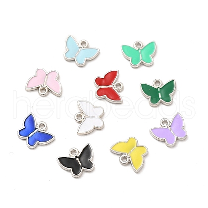Alloy Enamel Charms PALLOY-I217-06P-1