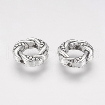 Tibetan Style Alloy Bead Frames LF0483Y-NF-1