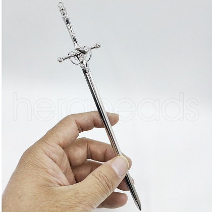 Alloy Flow Su Sword Hairpin Ancient Costume Headwear Hairpin Electroplating Pendant Sword ST8116496-1