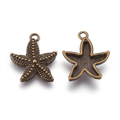 Cadmium Free & Nickel Free & Lead Free Alloy Pendants PALLOY-J219-046AB-NR-1