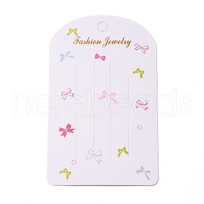 Paper Hair Clip Display Cards CDIS-F005-04A-1