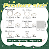 BENECREAT 10 bags 6 sizes 925 Sterling Silver Jump Rings STER-BC0002-05-2