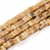 Natural Yellow Opal Beads Strands G-T140-49B-4