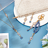   20Pcs Evil Eye Theme Pendant Decorations HJEW-PH0001-77-5