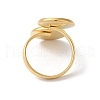 304 Stainless Steel Open Cuff Ring Findings STAS-E124-01G-A-3
