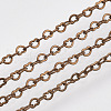 Soldered Brass Heart Chains CHC-T008-03R-5