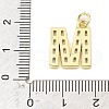 Brass Micro Pave Cubic Zirconia Pendants KK-V014-01G-13-3