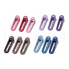 Spray Painted Alloy Alligator Hair Clips Set PHAR-F009-03A-1