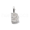 925 Sterling Silver with Cubic Zirconia Charms STER-Q004-01B-S-1
