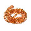 Transparent Electroplate Glass Beads Strands EGLA-F150-FR02-2
