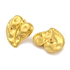 Ion Plating(IP) 304 Stainless Steel Stud Earrings EJEW-H013-37G-2