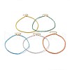 Round Glass Seed Beaded Necklaces NJEW-JN03207-1
