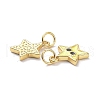 Real 18K Gold Plated Brass Enamel Charms KK-L206-019G-01-3