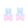 Gradient Color Opaque Resin Cabochons CRES-R196-01B-2