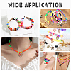 Handmade Polymer Clay Bead Strands CLAY-PH0001-24-6