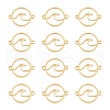 Unicraftale 12Pcs 201 Stainless Steel Links STAS-UN0057-20-1