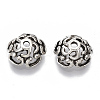 Tibetan Style Alloy Bead Caps TIBE-N006-11AS-LF-1