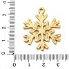 304 Stainless Steel Pendants STAS-G354-04G-3