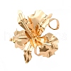 Alloy & Iron Cuff Bangles for Women BJEW-F501-01C-KCG-4