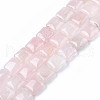 Natural Rose Quartz Beads Strands G-N326-140A-1