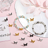 SUNNYCLUE 120Pcs 4 Colors Alloy Beads FIND-SC0011-91-4