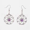Alloy Dangle Earrings EJEW-JE02389-2