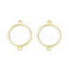 Rack Plating Alloy Connector Charms FIND-G052-31LG-1