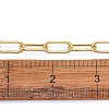Brass Paperclip Chains CHC-G007-01G-01-5
