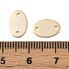 Brass Connector Charms KK-P310-15G-3