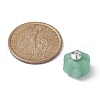 Natural & Synthetic Mixed Gemstone Pumpkin Charms PALLOY-JF02223-3
