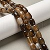 Natural Banded Agate Beads Strands G-D317-A01-06-1