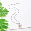 Chinese Style Alloy Pendant Necklaces NJEW-YW0001-01-7