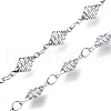 304 Stainless Steel Rhombus Link Chains CHS-P011-01P-2