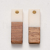 Resin & Walnut Wood Pendants RESI-S358-B-79N-2