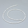 Natural White Agate Beads Strands G-D0005-27-4mm-2