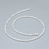 Natural White Agate Beads Strands G-D0005-27-4mm-2