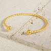 304 Stainless Steel Cuff Bangles UO5787-2-2