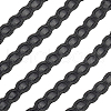 Imitation Leather Braided Lace Ribbon WL-WH0003-03-1