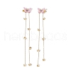 Metal Rhinestone Butterfly Alligator Hair Clips PW-WGFDDFD-01-5
