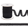 40M Nylon Elastic Double Edged Picot Lace Ribbons OCOR-WH0101-47A-1