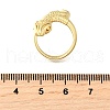 Brass Cuff Rings for Women RJEW-F181-01G-5