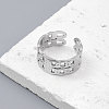 Non-Tarnish 201 Stainless Steel Finger Rings RJEW-H223-02P-09-2