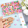 SUNNYCLUE 5 Strands Handmade Polymer Clay Beads Strands CLAY-SC0002-22-3