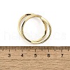 Brass Micro Pave Clear Cubic Zirconia Cuff Rings for Women RJEW-G347-17GP-5