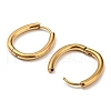Ion Plating(IP) Stainless Steel Hoop Earrings X-EJEW-P232-02G-2