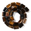 Natural Tiger Eye Beads Strands G-M403-B27-03-3
