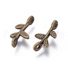 Tibetan Style Links Connectors MLF0801Y-2