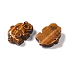 Natural Tiger Eye Carved Pendants G-I361-05A-2