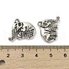 Tibetan Style Alloy Pendants FIND-M047-35AS-3