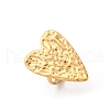 304 Stainless Steel Cuff Rings for Women RJEW-D319-05G-2